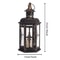 Vintage Metal Hanging Candle Lantern For Rustic Indoor And Outdoor Home Decor 8