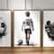 Personalized Football Player Poster Custom Name Soccer Wall Art Gift For Boys And Sports Fans 0