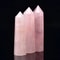 Natural Crystal Wand Rose Quartz And Amethyst Point For Reiki Healing And Home Decor 11