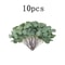 Silver Dollar Artificial Eucalyptus Stems Bundle For Wedding Decor And Home Styling 12
