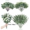 Silver Dollar Artificial Eucalyptus Stems Bundle For Wedding Decor And Home Styling 7