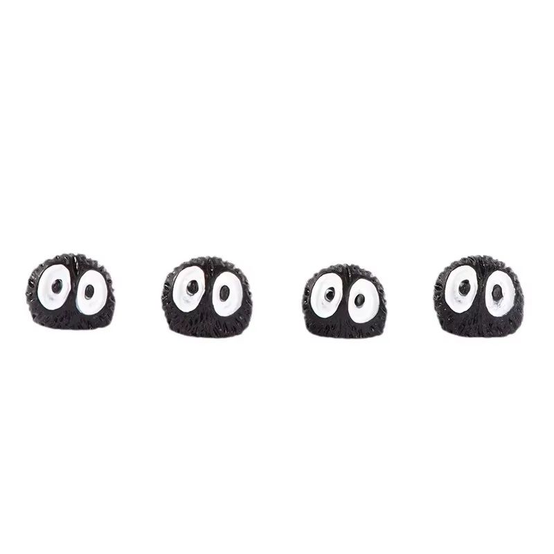 Mini Dust Ball Elf Resin Figurines Set For Fairy Garden And Micro Landscape Decor 4