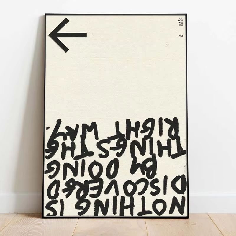 Modern Inspirational Quotes Canvas Wall Art Poster For Stylish Home Decor 24