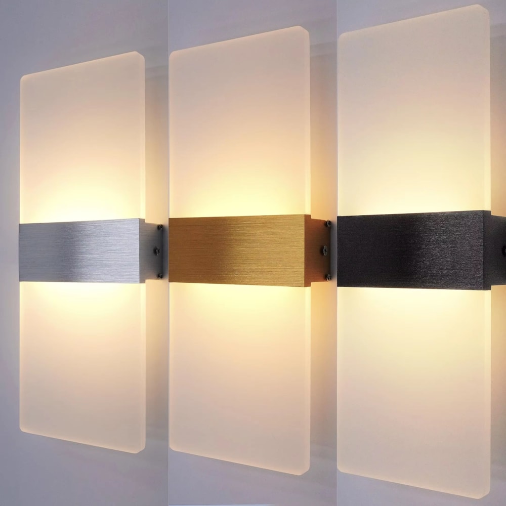 Modern Minimalist LED Wall Sconce Light For Bedroom And Living Room 1