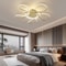Modern Gold Chrome LED Chandelier Ceiling Light Fixture 4
