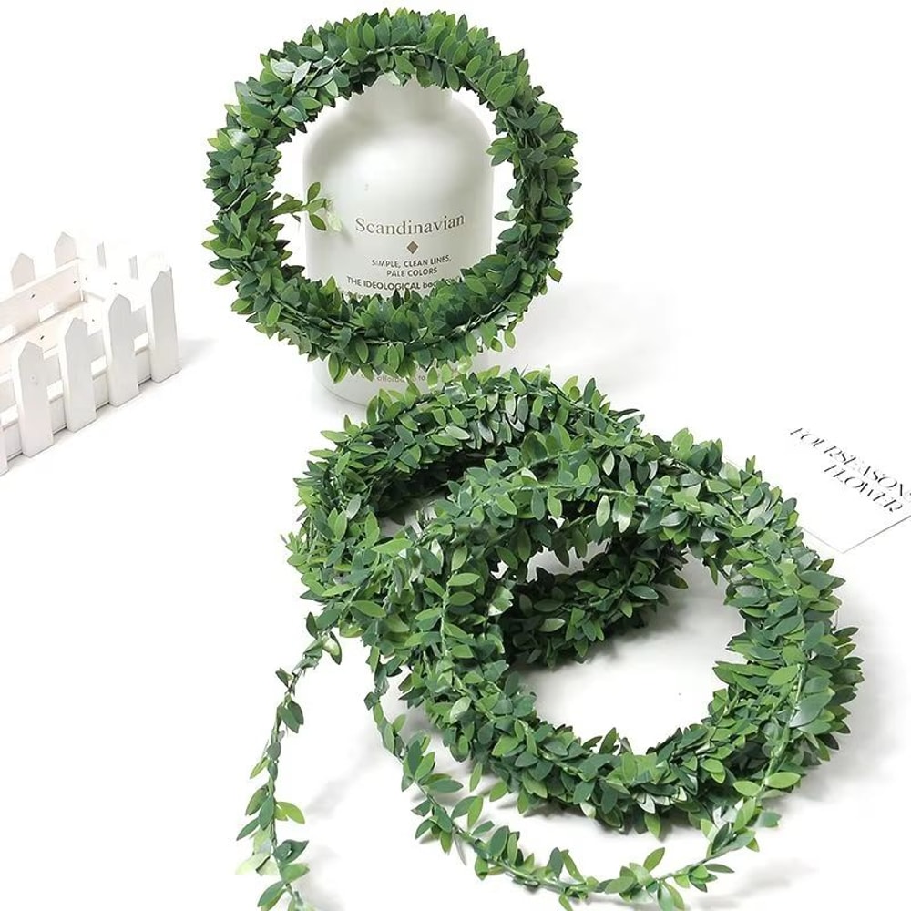 246 Ft Artificial Ivy Garland UV Resistant Hanging Vine Decor 4