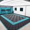 Interlocking Garage Floor Tiles Vented Modular Flooring System 4