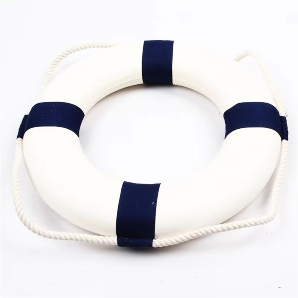 Mediterranean Lifebuoy Wall Decor Nautical Hanging Ornament 10