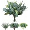 Artificial Eucalyptus Bouquet Set Faux Greenery Stems For Home And Event Decor 0