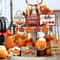 Farmhouse Fall Harvest Tiered Tray Decor Set Pumpkin Spice Accents 1