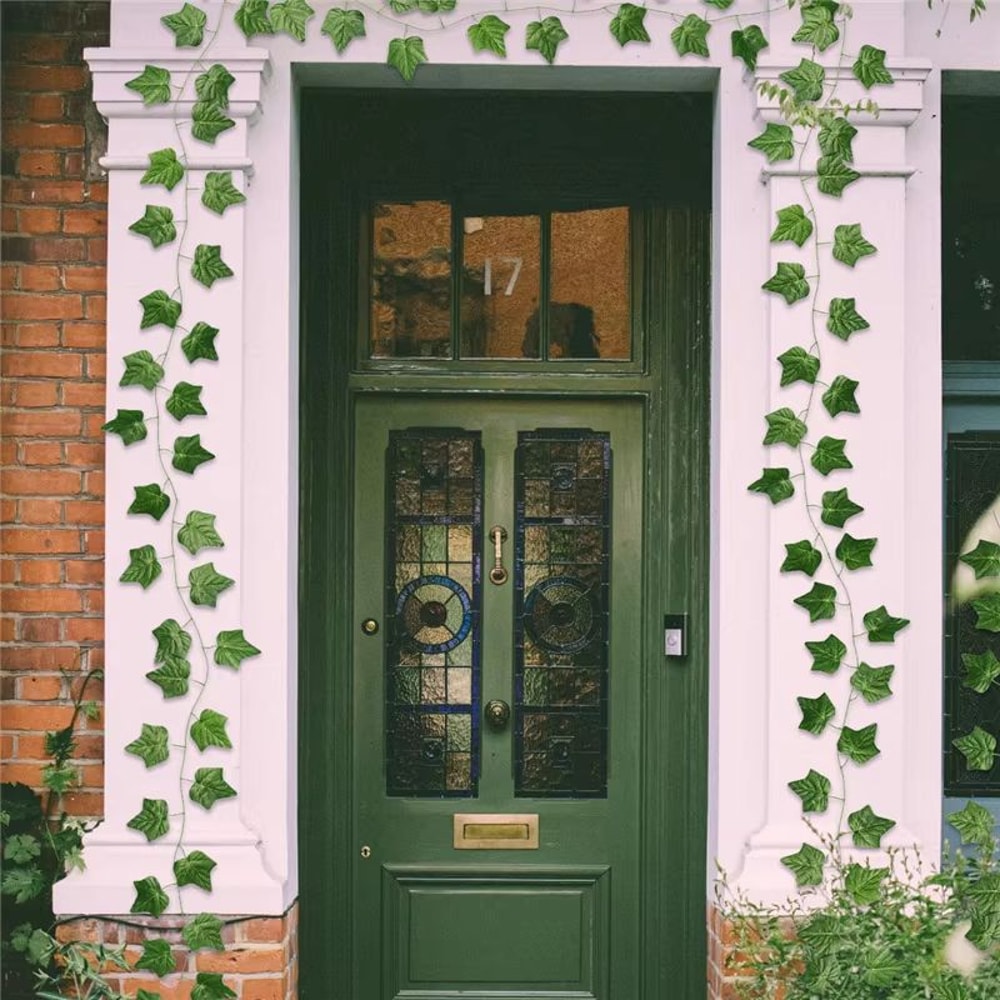 Lush Ivy Green Artificial Vine Garland 72ft Realistic Hanging Plant Decor 5