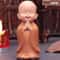 Cute Little Monk Resin Statue Mini Buddha Figurine Zen Desk Decor 10