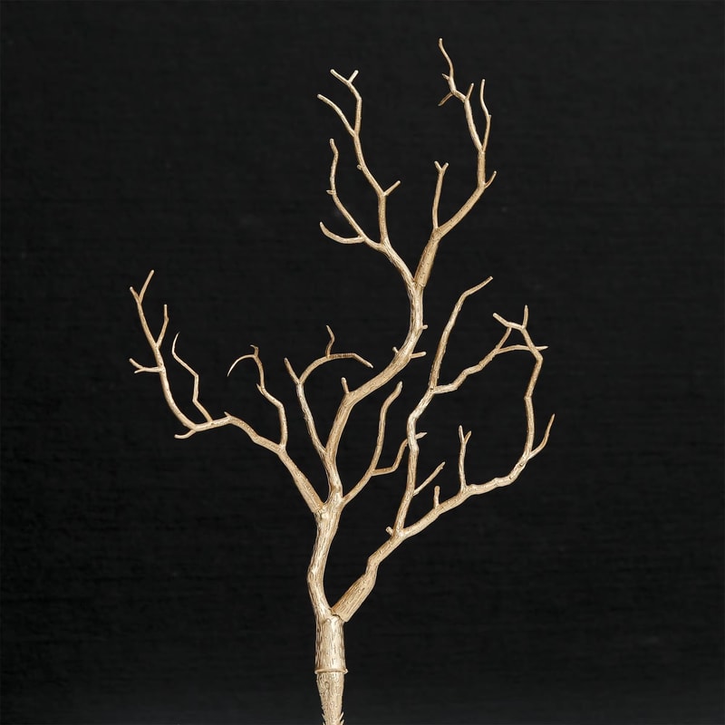 Rustic Antler Style Artificial Branch Decor Faux Winter Twig Arrangement 6