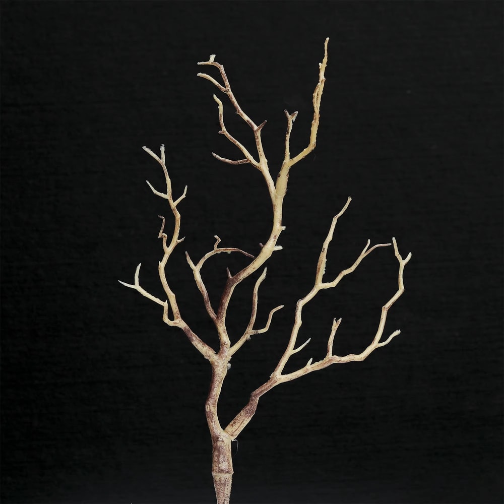 Rustic Antler Style Artificial Branch Decor Faux Winter Twig Arrangement 8
