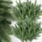 20PCS Artificial Pine Needle Branches Green Christmas DIY Garland Decor Stems 0