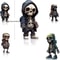 Cool Mini Skeleton Skull Figurine Resin Gothic Halloween Decor 3