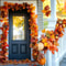 Artificial Maple Leaf Garland For Autumn Home Wedding Fireplace Decor 2