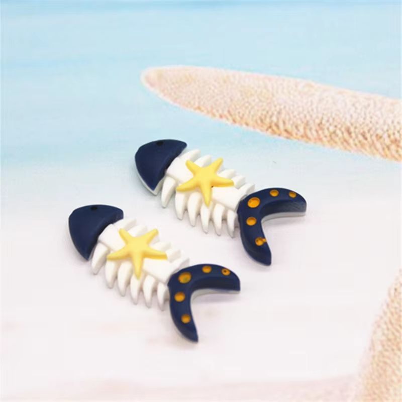 Mini Resin Beach Charms Set Nautical Flatback DIY Craft Decorations 1020pcs 21