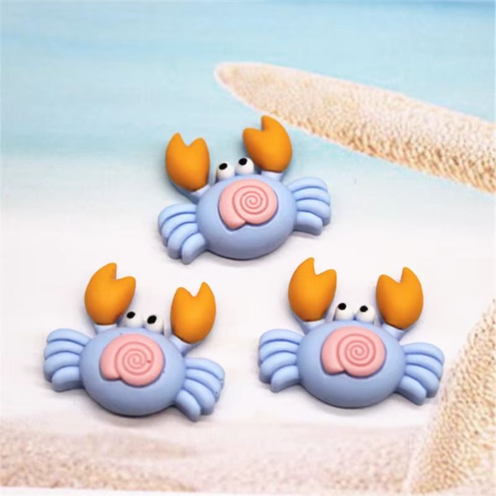 Mini Resin Beach Charms Set Nautical Flatback DIY Craft Decorations 1020pcs 26