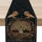 Norse Viking Raven Linen Table Runner With Tree Of Life Mythology Design 6