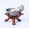 Paua Abalone Shell Smudge Kit With Tripod Stand Natural Sage Cleansing Bowl 433512in 5