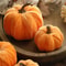 Velvet Artificial Pumpkin Decor For Fall Halloween Thanksgiving Home Styling 2