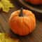 Velvet Artificial Pumpkin Decor For Fall Halloween Thanksgiving Home Styling 4