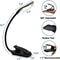 Mini USB Rechargeable Clip On Book Light Flexible LED Reading Lamp 4
