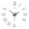 Large 3D DIY Wall Clock Frameless Silent Sticker Modern Wall Decor 9