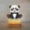 Personalized Animal Name Night Light Acrylic LED Lamp For Kids Bedroom 11