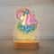 Personalized Animal Name Night Light Acrylic LED Lamp For Kids Bedroom 20
