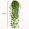 Artificial Rattan Hanging Plant Basket Ivy Vine Greenery Wall And Garden Decor 14