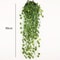 Artificial Rattan Hanging Plant Basket Ivy Vine Greenery Wall And Garden Decor 14