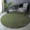 Soft Coral Velvet Round Rug Plush Coffee Table Carpet For Living Room And Kids Play Area 8