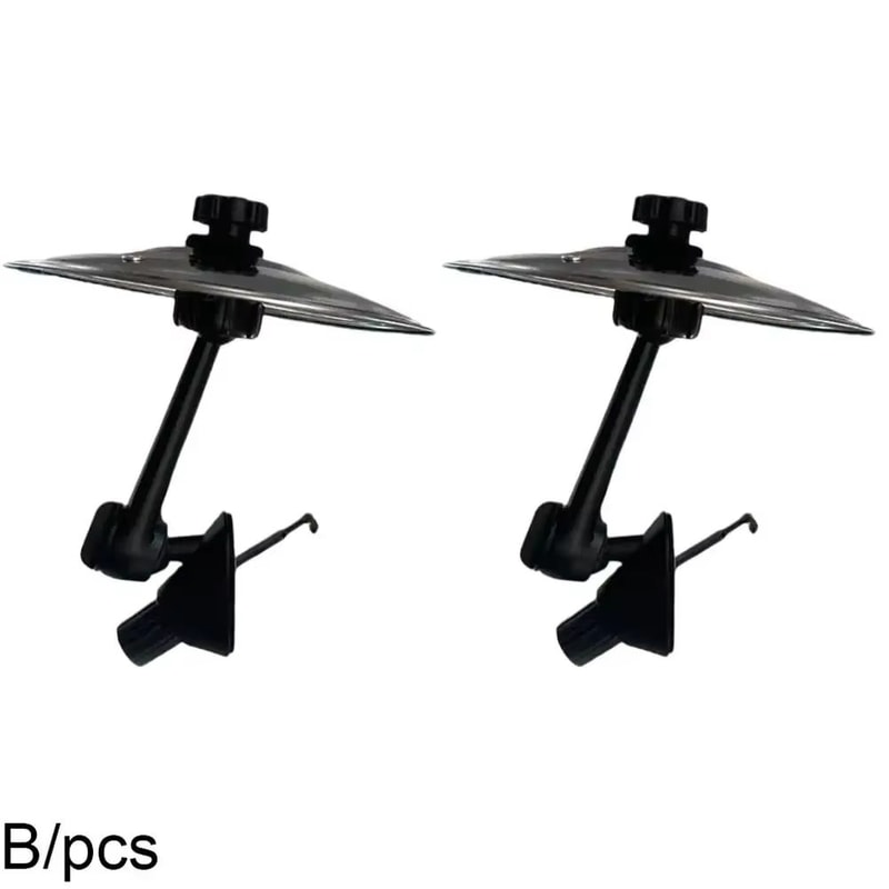 Mini Car Vent Drum Cymbal Ornament Funny Clip On Dashboard Music Decor 9