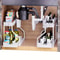 SlideMax 2 Tier Under Sink Organizer Pull Out Storage Drawer Space Saving Cabinet Rack 2