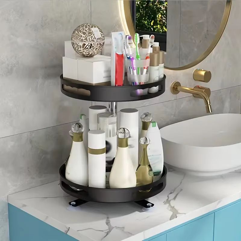 360 Rotating MultiPurpose Storage Box For Kitchen Countertop Organization 3