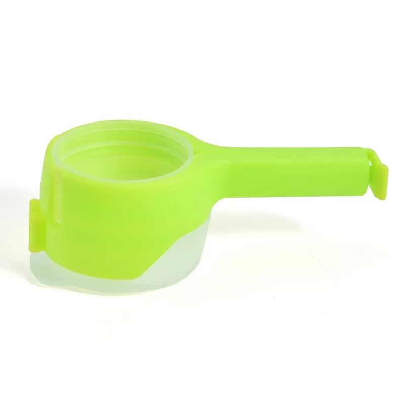 2in1 Snack Sealing Clip With Pour Spout Airtight Food Bag Cap 1