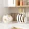 Expandable MultiLayer Carbon Steel Pot And Pan Organizer Rack For Kitchen Storage 2