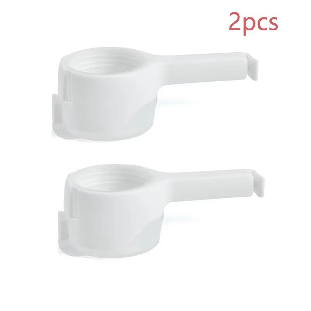 2in1 Snack Sealing Clip With Pour Spout Airtight Food Bag Cap 23