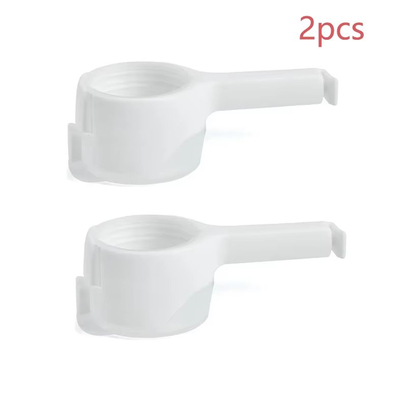 2in1 Snack Sealing Clip With Pour Spout Airtight Food Bag Cap 23