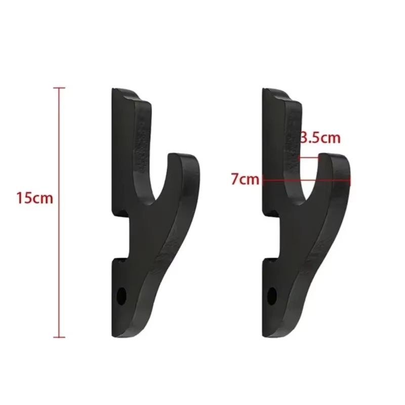 Wooden Wall Mounted Sword And Gun Display Rack For Katana And Rifle Storage 6