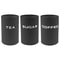 3Piece Airtight Coffee Tea And Sugar Canister Set For Kitchen Countertop Storage 10