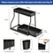 SlideStack Multi Layer Pull Out Storage Rack Kitchen Bathroom Organizer 5