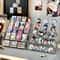 ClearTier Transparent Greeting Card Display Rack 7 Layer Desktop Organizer 2