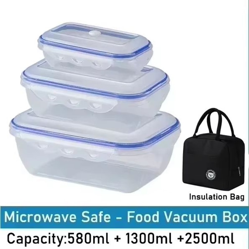 Vacuum Sealed Food Storage Container With Airtight Lock And FreshKeeping Design 20