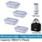Vacuum Sealed Food Storage Container With Airtight Lock And FreshKeeping Design 22