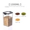 5Piece Stackable Airtight Food Storage Jar Set For Kitchen Pantry Organization 15