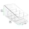 4Layer Stackable Transparent Food Storage Organizer For Pantry Fridge And Desktop Use 5