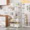 MultiLayer Floor Standing Kitchen Storage Rack For Microwave And Cookware Organization 7